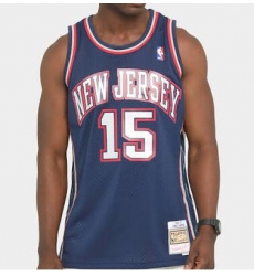 Men New Jersey 15 Vince Carter Blue Jersey