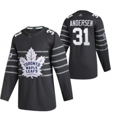 Maple Leafs 31 Frederik Andersen Gray 2020 NHL All Star Game Adidas Jersey Maple Leafs 31 Frederik Andersen Gray 2020 NHL All Star Game Adidas Jersey