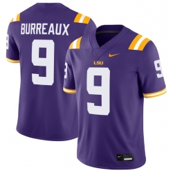 Men's Nike Joe Burrow Purple LSU Tigers Burreaux Alumni Player Jersey