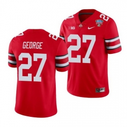 Ohio State Buckeyes Eddie George Scarlet 2021 Sugar Bowl College Football Jersey