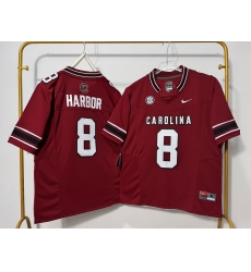Men South Carolina Gamecocks 8 Nyck Harbor Red F U S E Stitched Jersey Men South Carolina Gamecocks 8 Nyck Harbor Red F U S E Stitched Jersey
