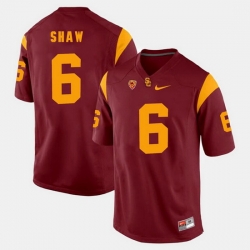 Men Usc Trojans Josh Shaw Pac 12 Game Red Jersey