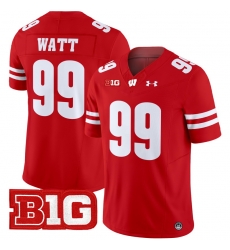 Men Youth Wisconsin Badgers 99 J J Watt Red 2024 Vapor Limited Jersey All Stitched Men Youth Wisconsin Badgers 99 J J Watt Red 2024 Vapor Limited Jersey All Stitched