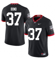 2020 Men #37 Patrick Bond Georgia Bulldogs Mascot 100th Anniversary College Football Jerseys Sale-Bl