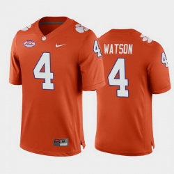 Clemson Tigers Deshaun Watson Orange Home Men'S Jersey