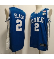 Duke Blue Devils  #2 Cooper Flagg Blue色