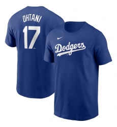 Men Los Angeles Dodgers 17 Shohei Ohtani Blue 2024 Fuse Name Number T Shirt Men Los Angeles Dodgers 17 Shohei Ohtani Blue 2024 Fuse Name Number T Shirt