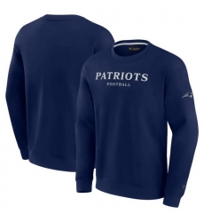 Men Fanatics Navy New England Patriots Elements Unlimited Fleece Pullover Sweatshirt Men Fanatics Navy New England Patriots Elements Unlimited Fleece Pullover Sweatshirt