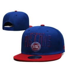 Detroit Pistons Snapback Cap 24H102 Detroit Pistons Snapback Cap 24H102