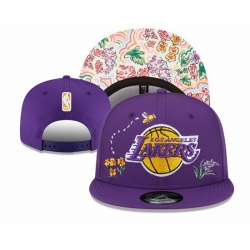 Los Angeles Lakers NBA Snapback Cap 006