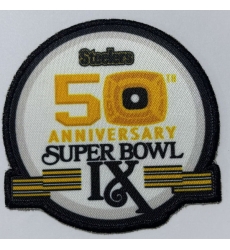 Pittsburgh Steelers 50th Anniversary Patch Biaog
