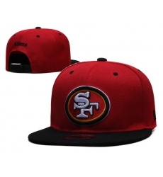 San Francisco 49ers Snapback Hat 24E05