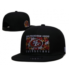 San Francisco 49ers Snapback Hat 24E11