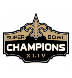Stitched New Orleans Saints Super Bowl XLIV Jersey Patch Stitched New Orleans Saints Super Bowl XLIV Jersey Patch