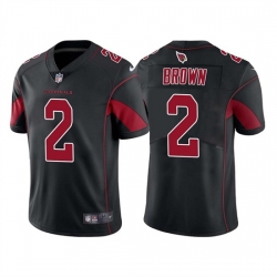 Men Arizona Cardinals 2 Marquise Brown Black Color Rush Limited Stitched Jersey