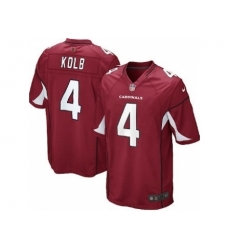 Nike Arizona Cardinals 4 Kevin Kolb red Game NFL Jersey