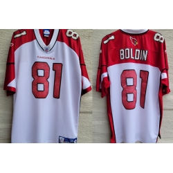 Reebok NFL Arizona Cardinals #81 Anquan Boldin White Stitched Football Jersey