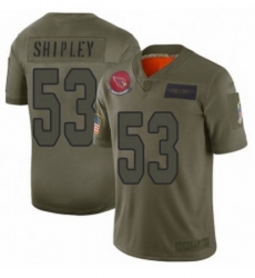 Youth Arizona Cardinals 53 AQ Shipley Limited Camo 2019 Salute to Service Football Jersey