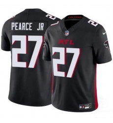 Men Atlanta Falcons 27 James Pearce Jr Black 2025 Draft F U S E Vapor Untouchable Limited Stitched Football Jersey Men Atlanta Falcons 27 James Pearce Jr Black 2025 Draft F U S E Vapor Untouchable Limited Stitched Football Jersey