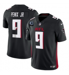 Men Atlanta Falcons 9 Michael Penix Jr Black 2025 F U S E With 1 Star C Patch Vapor Untouchable Limited Stitched Football Jersey Men Atlanta Falcons 9 Michael Penix Jr Black 2025 F U S E With 1 Star C Patch Vapor Untouchable Limited Stitched Football Jersey