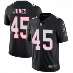 Men Nike Atlanta Falcons 45 Deion Jones Black Alternate Vapor Untouchable Limited Player NFL Jersey