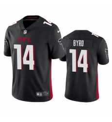 Men's Atlanta Falcons #14 Damiere Byrd Black Vapor Untouchable Stitched Football Jersey