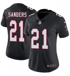 Womens Nike Atlanta Falcons 21 Deion Sanders Elite Black Alternate NFL Jersey Womens Nike Atlanta Falcons 21 Deion Sanders Elite Black Alternate NFL Jersey