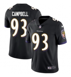 Nike Ravens 93 Calais Campbell Black Alternate Men Stitched NFL Vapor Untouchable Limited Jersey