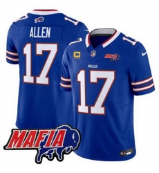 Men Buffalo Bills 17 Josh Allen Royal F U S E 4 Star C With Bills Mafia Patch Vapor Untouchable Limited Stitched Football Jersey Men Buffalo Bills 17 Josh Allen Royal F U S E 4 Star C With Bills Mafia Patch Vapor Untouchable Limited Stitched Football Jersey