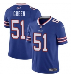Men Buffalo Bills 51 Kendrick Green Blue 2025 Vapor Untouchable Limited Stitched Football Jersey