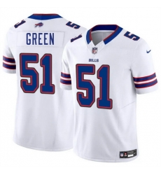 Men Buffalo Bills 51 Kendrick Green White 2025 F U S E Vapor Untouchable Limited Stitched Football Jersey Men Buffalo Bills 51 Kendrick Green White 2025 F U S E Vapor Untouchable Limited Stitched Football Jersey