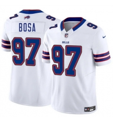 Men Buffalo Bills 97 Joey Bosa White 2025 F U S E Vapor Untouchable Limited Stitched Football Jersey Men Buffalo Bills 97 Joey Bosa White 2025 F U S E Vapor Untouchable Limited Stitched Football Jersey