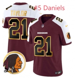 Men Nike Daniel #5 Washington Redskins White Red Jersey