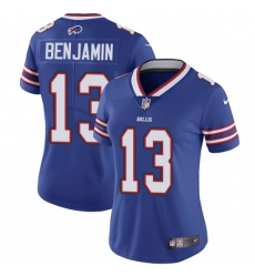 Womens Nike Buffalo Bills 13 Kelvin Benjamin Royal Blue Team Color Vapor Untouchable Limited Player NFL Jersey