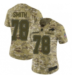 Womens Nike Buffalo Bills 78 Bruce Smith Limited Camo 2018 Salute to Service NFL Jersey