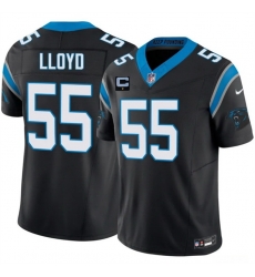 Men Carolina Panthers 55 Devin Lloyd Black 2026 F U S E 1 Star C Patch Vapor Limited Stitched Football Jersey Men Carolina Panthers 55 Devin Lloyd Black 2026 F U S E 1 Star C Patch Vapor Limited Stitched Football Jersey