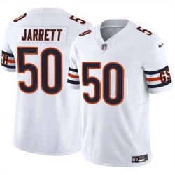 Men Chicago Bears 50 Grady Jarrett White 2025 F U S E  Vapor Untouchable Limited Stitched Football Jersey
