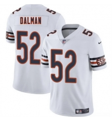Men Chicago Bears 52 Drew Dalman White 2025 Vapor Stitched Football Jersey Men Chicago Bears 52 Drew Dalman White 2025 Vapor Stitched Football Jersey
