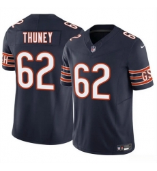 Men Chicago Bears 62 Joe Thuney Navy 2025 F U S E Vapor Stitched Football Jersey Men Chicago Bears 62 Joe Thuney Navy 2025 F U S E Vapor Stitched Football Jersey
