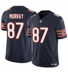 Men Chicago Bears 87 Jordan Murray Navy 2025 F U S E Vapor Stitched Football Jersey Men Chicago Bears 87 Jordan Murray Navy 2025 F U S E Vapor Stitched Football Jersey
