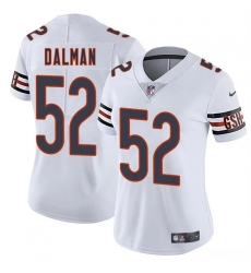 Women Chicago Bears 52 Drew Dalman White 2025 Vapor Stitched Jersey Women Chicago Bears 52 Drew Dalman White 2025 Vapor Stitched Jersey