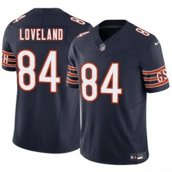 Youth Chicago Bears 84 Colston Loveland Navy 2025 Draft F U S E  Vapor Untouchable Limited Stitched Football Jersey
