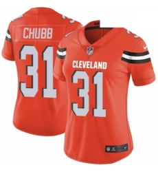 Womens Nike Cleveland Browns 31 Nick Chubb Orange Alternate Vapor Untouchable Limited Player NFL Jersey Womens Nike Cleveland Browns 31 Nick Chubb Orange Alternate Vapor Untouchable Limited Player NFL Jersey