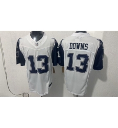 Men Dallas Cowboys 13 Caleb Downs White 2026 F U S E Vapor Untouchable Limited Stitched Football Jersey Men Dallas Cowboys 13 Caleb Downs White 2026 F U S E Vapor Untouchable Limited Stitched Football Jersey