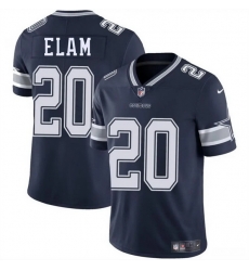 Men Dallas Cowboys 20 Kaiir Elam Navy Blue 2025 Vapor Untouchable Limited Stitched Football Jersey