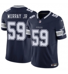 Men Dallas Cowboys 59 Kenneth Murray JR Navy 2025 F U S E Vapor Untouchable Limited Stitched Football Jersey