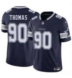 Men Dallas Cowboys 90 Solomon Thomas Navy 2025 F U S E Vapor Untouchable Limited Stitched Football Jersey Men Dallas Cowboys 90 Solomon Thomas Navy 2025 F U S E Vapor Untouchable Limited Stitched Football Jersey