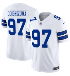Men Dallas Cowboys 97 Osa Odighizuwa White 2025 F U S E Vapor Untouchable Limited Stitched Football Jersey Men Dallas Cowboys 97 Osa Odighizuwa White 2025 F U S E Vapor Untouchable Limited Stitched Football Jersey