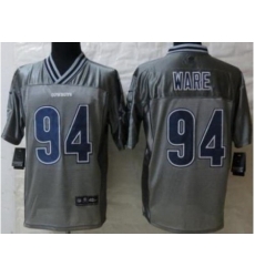 Nike Dallas Cowboys 94 DeMarcus Ware Grey Elite Vapor NFL Jersey