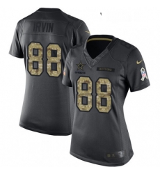 Womens Nike Dallas Cowboys 88 Michael Irvin Limited Black 2016 Salute to Service NFL Jersey Womens Nike Dallas Cowboys 88 Michael Irvin Limited Black 2016 Salute to Service NFL Jersey